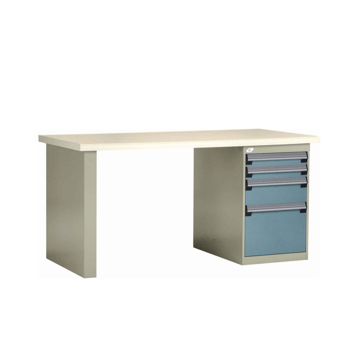 Workbench with L Cabinet (72"W X 36"D X 30"H)