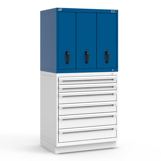 Vertical Tool Cabinet 36"W x 24"D (3 Drawers 10"/12"/12")