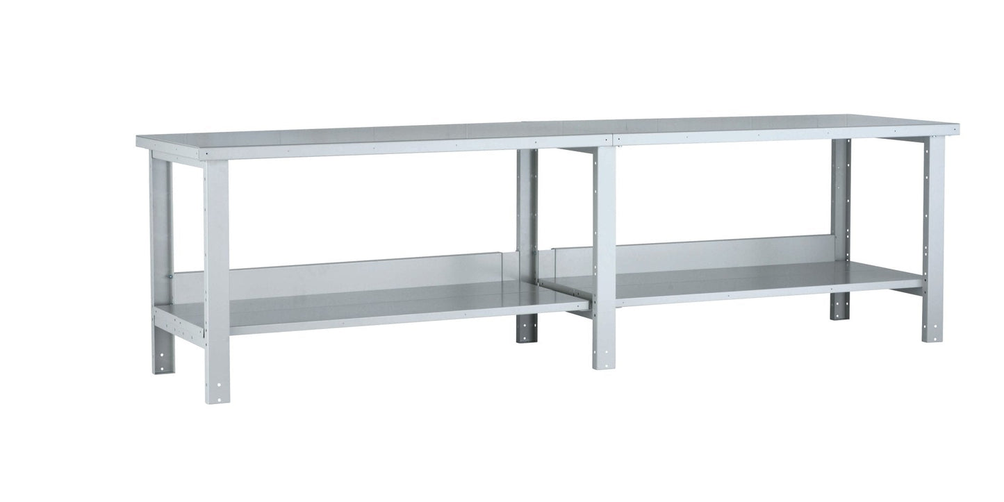 Double Open Workbench (96"W X 30"D X 34"H)