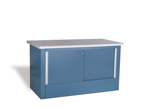 Closed Desk w/ Closed Legs Workbench (72"W X 36"D X 34"H)