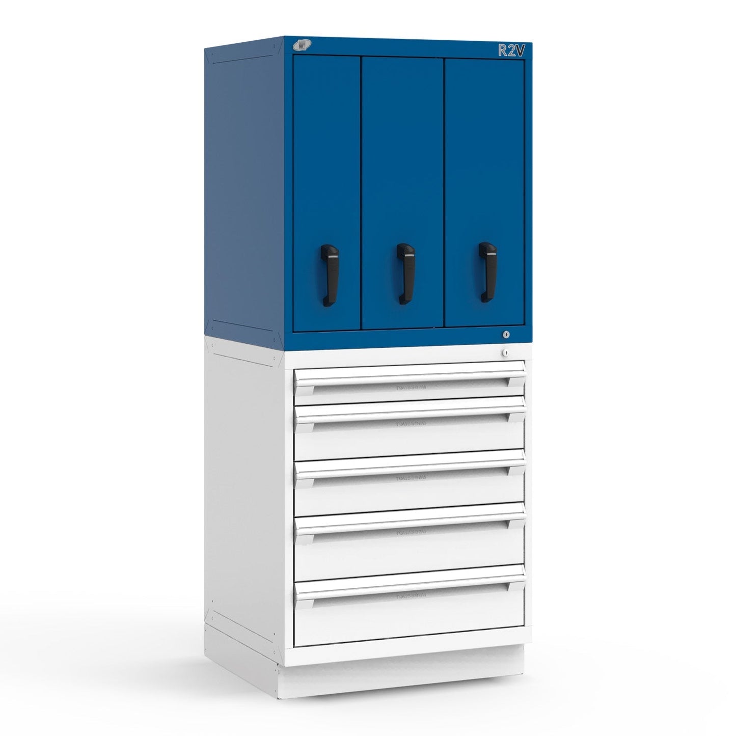Rousseau R2V Vertical Storage (3 Drawers 8"/10"/10")