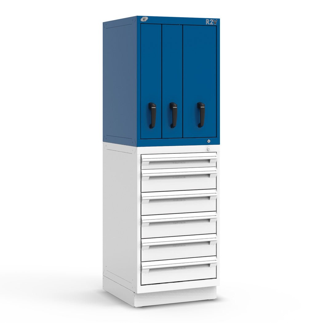 Rousseau Vertical Drawer Cabinet (3 Drawers 6"/8"/8")